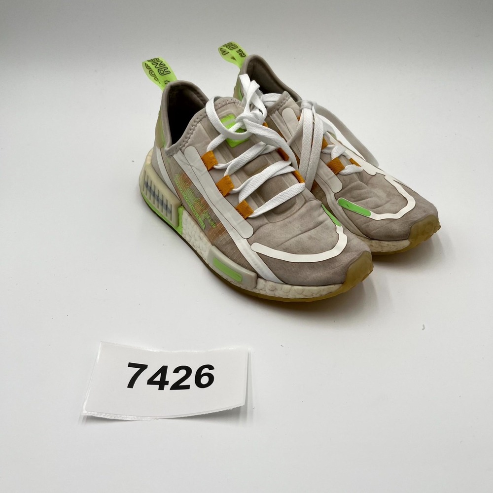 Adidas NMD-R1 Spectoo H01458‎ Sneakers Kids US 5.5 Gray Athletic Running Shoes